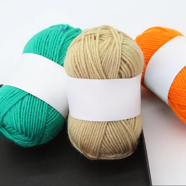 Charmkey cross ball Wholesale 100% acrylic thread yarn for Hand Knitting for crochet