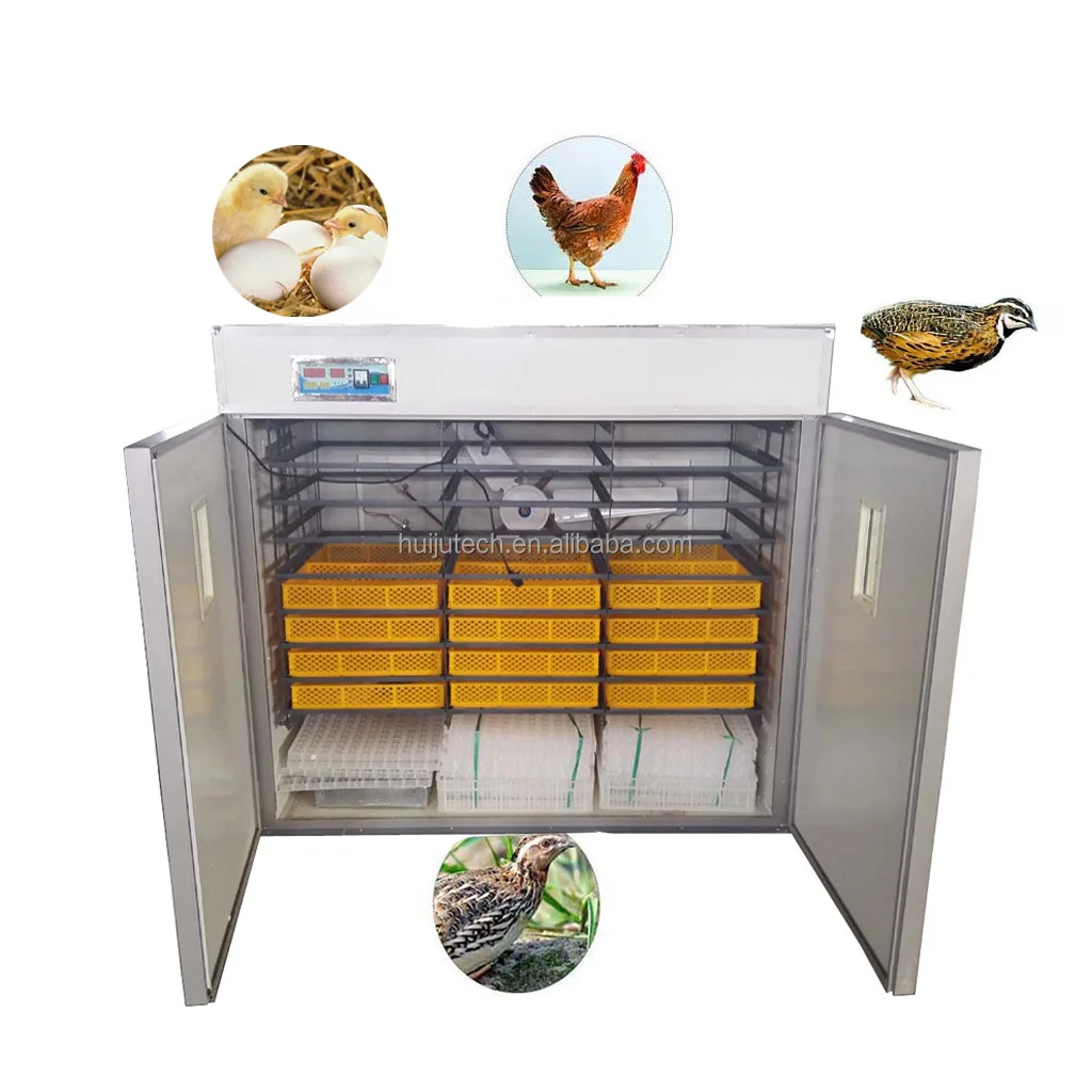 4224 chicken egg incubator with 48 trays for sale HJ-IH4224 automatic incubator for hatching quail pigeon duck eggs