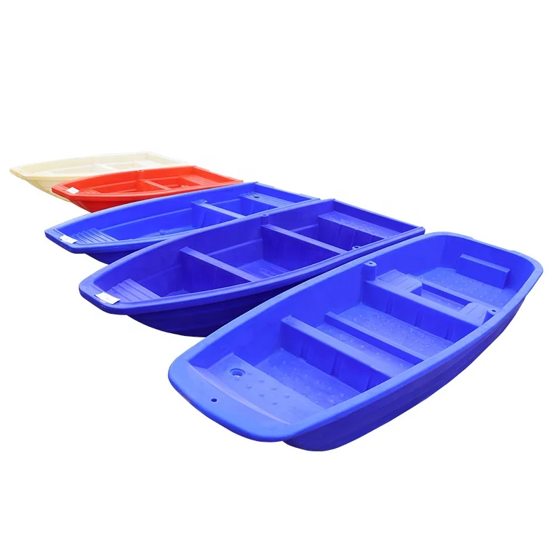 Daoyuan blow molded hard small fishing plastic boats for fishing with engine