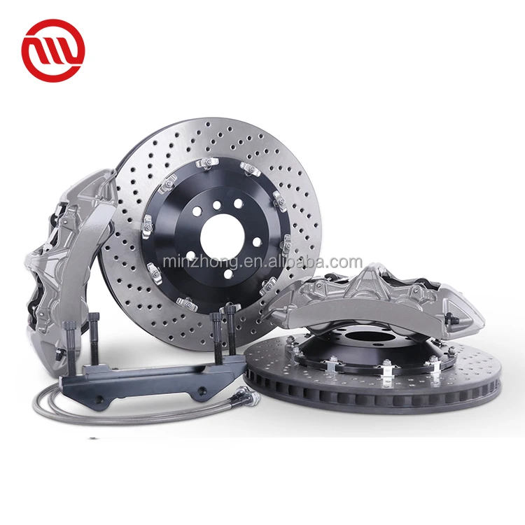 Auto Big Brake Caliper GT6 6 pot with Disk Rotor Kit for Subaru Crosstrek DIAS WAGON IMPREZA XV XV WRXSTI WRX TRAVIQ