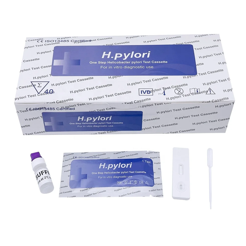 Medical Equipment Gastric Helicobacter Pylori Test Device Paper