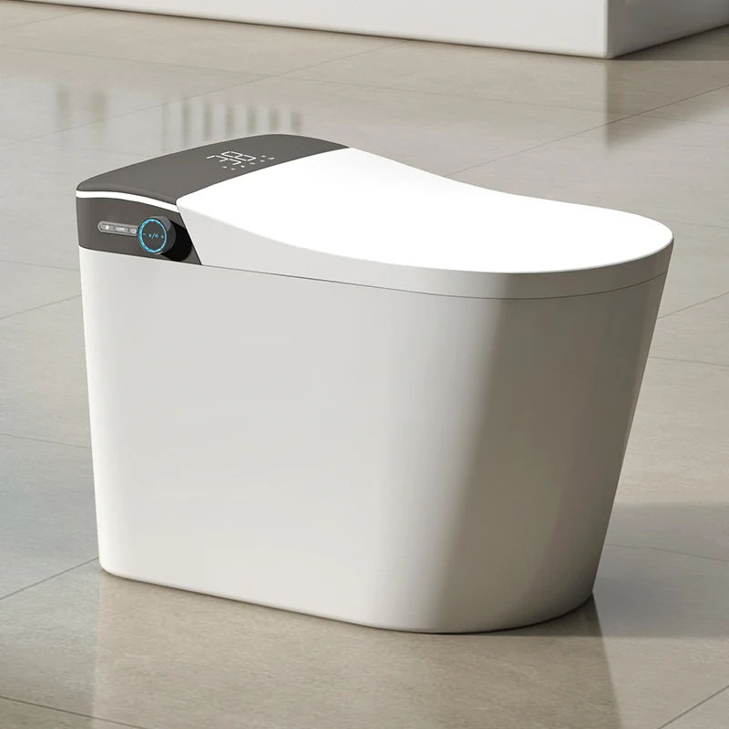 110v/220v Porcelain Automatic European Bathroom Sensor Auto Flush Bidet Wc Intelligent Bowl Smart Toilet