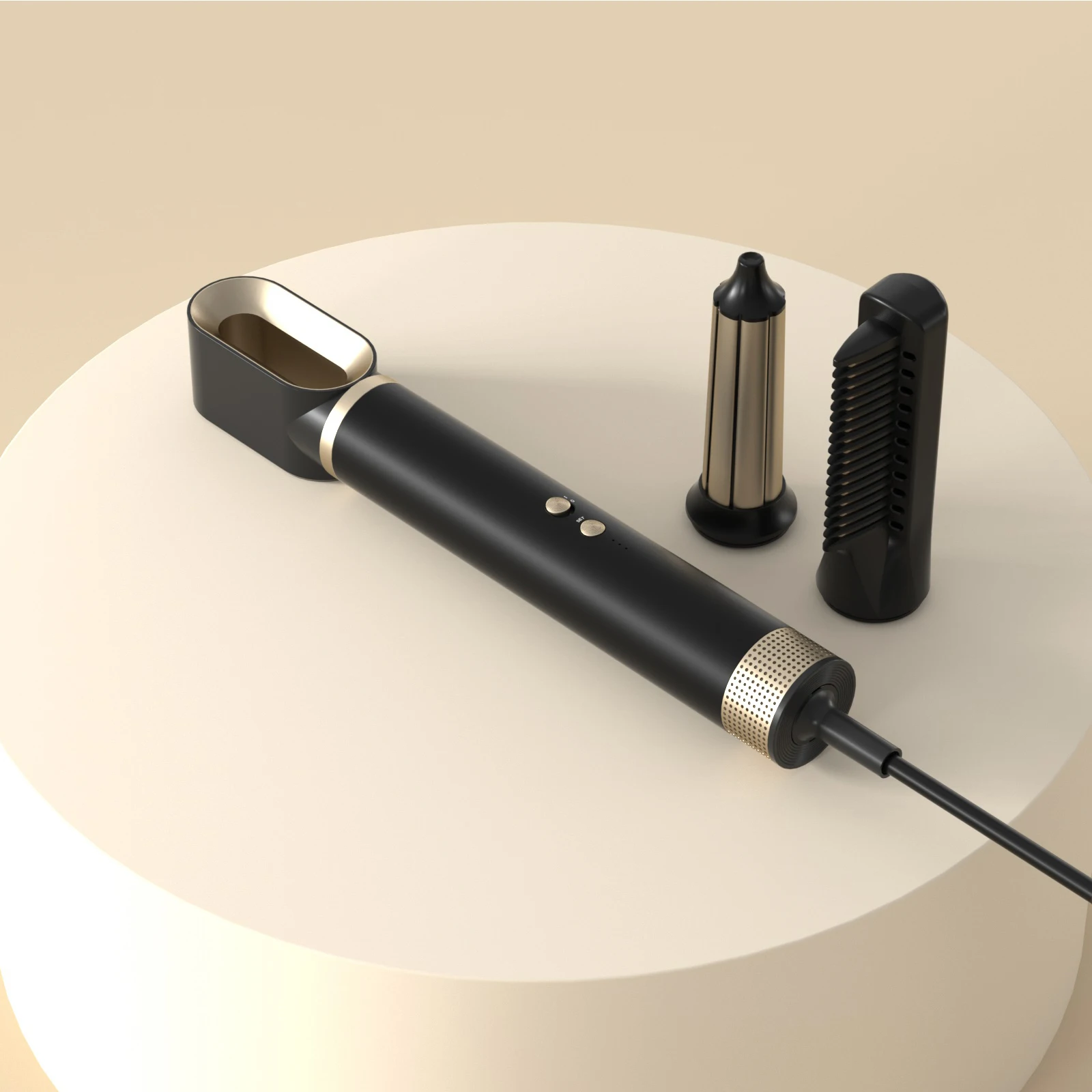 High Speed 11 In 1 Hang-Up Hook Natural Straightener Hair Comb One Step Hot Air Styler Dryer Hair Curler Brush