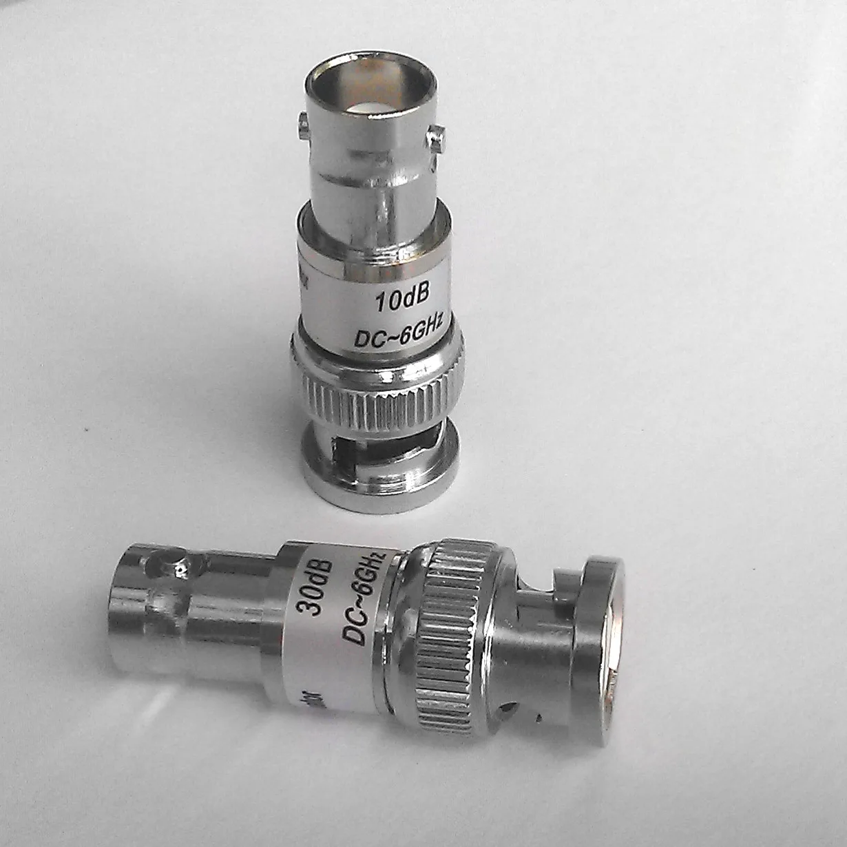 RF Fixed Attenuator BNC-JK 2W Male To Female 50 Ohm DC-6GHz 1DB 2DB 3DB 5DB 10DB 15DB 20DB 30DB 40DB