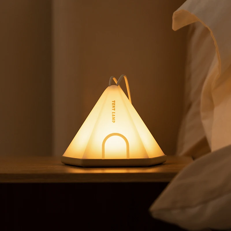 Popular New Modern Design Rechargeable Tent Table Personalized Night Light Book Reading Bed Sleep Baby Lamp Led Night Lights