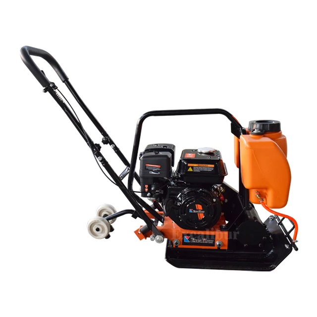 Hot Selling Durable Asphalt Construction Machinery Water Tank Vibrating High Strength Steel 5.5Hp Plate Compactor