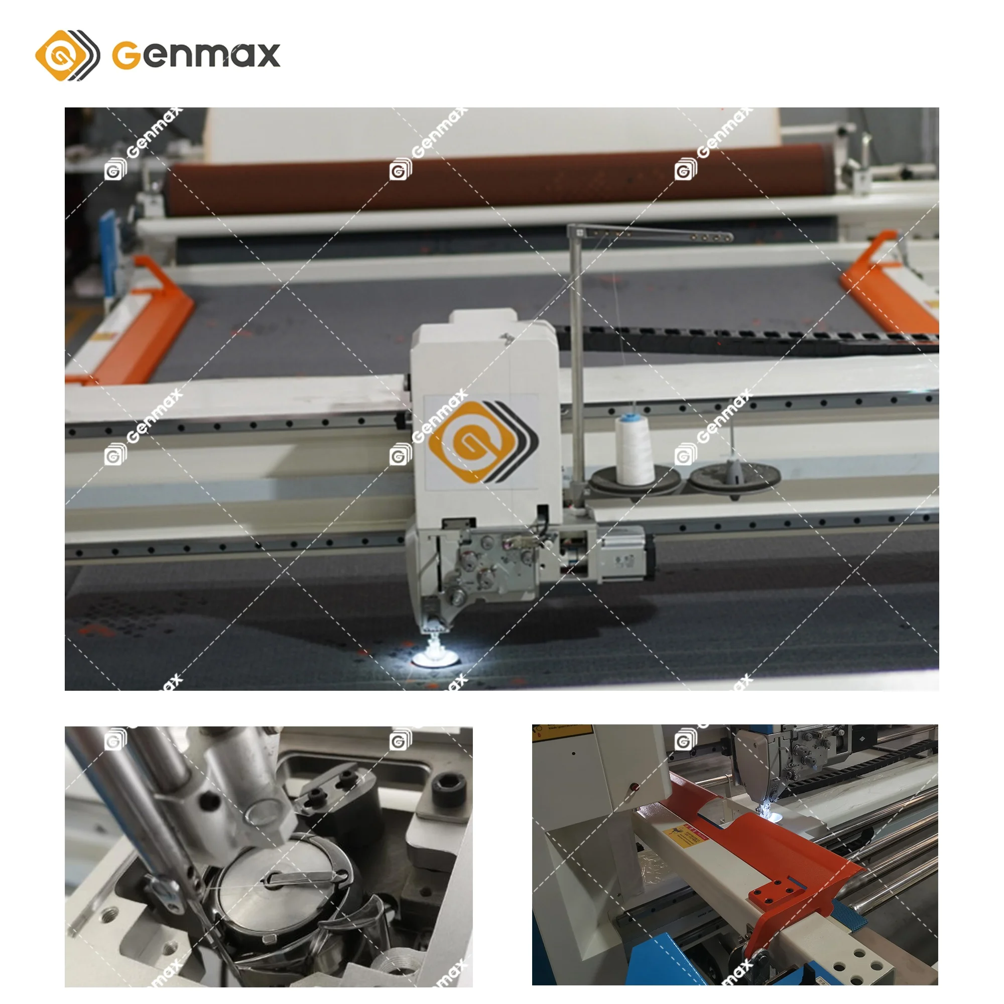 industry high speed Computerized single needle quilting machine for mattress pad topper bedspread quilt duvet