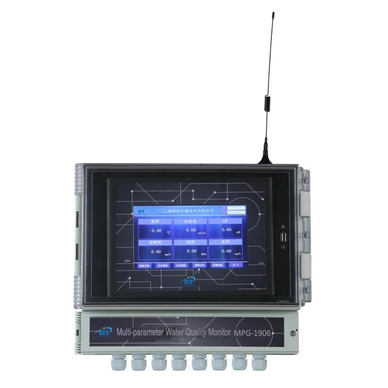 Цифровой rs485 modbus мультипараметрический монитор аквакультура система мониторинга