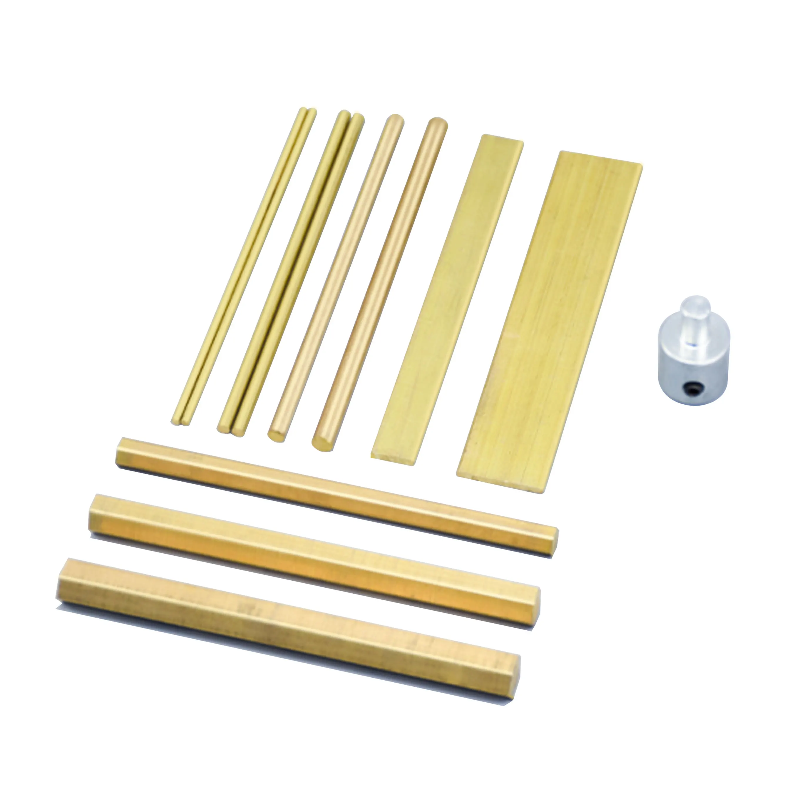 Broken tap remover specialized  hexagonal&pellet electrodes Tap Burner Brass Rod High Quality 10pcs