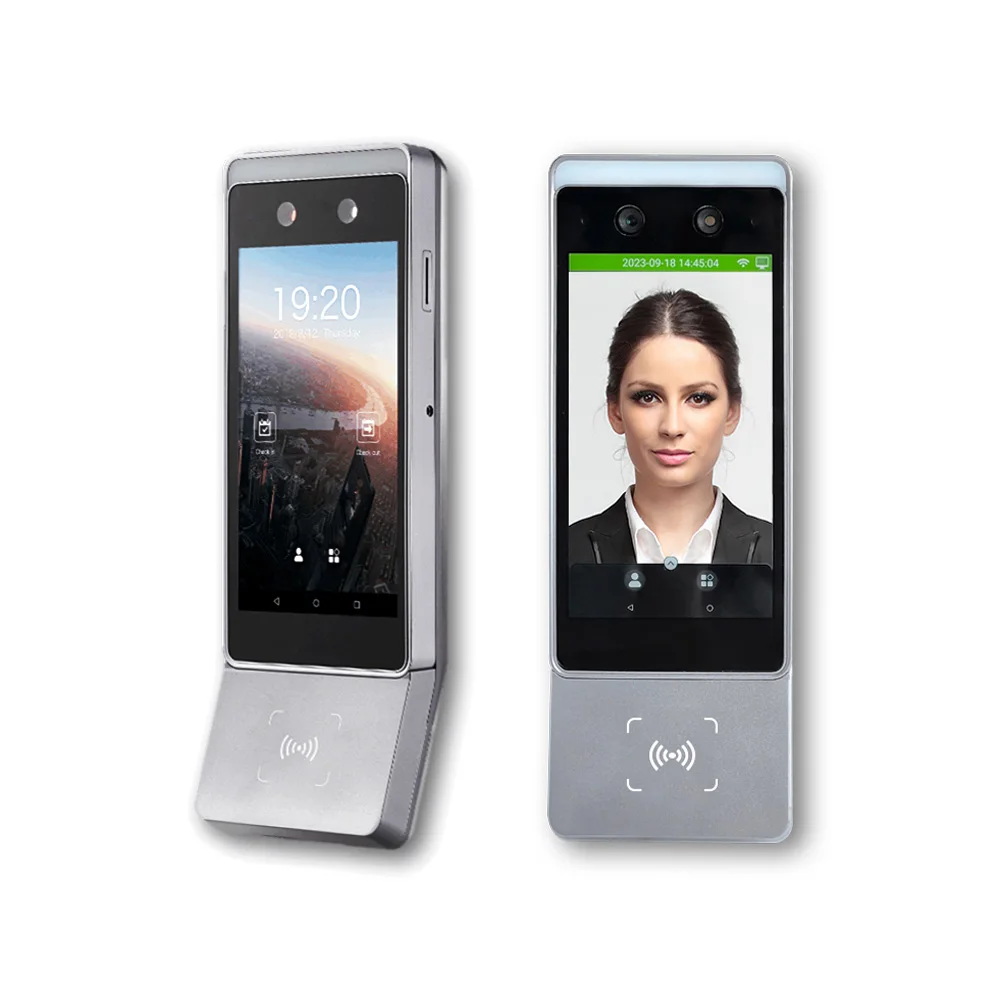 Free Software SDK Face Recognition Time Attendance Terminal WIFI Cloud Face Time Attendance And Access Control