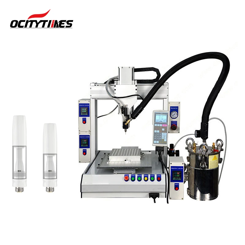 Ocitytimes syringe filling machine automatic 510 cart filling machine