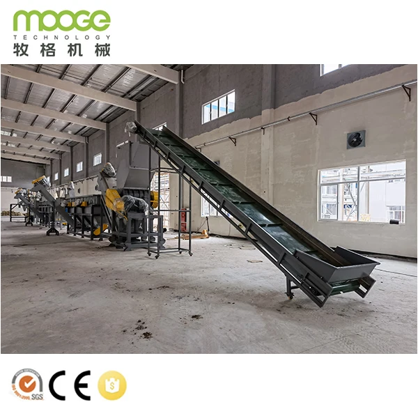 RPE RPP Production line waste PP PE bottle recycling machine