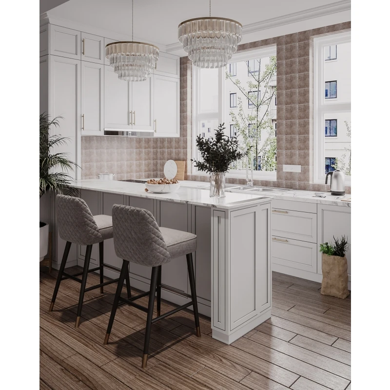 Custom American Style Home Cabinets Custom White Shaker Solid Wood Kitchen Walnut Wood Kitchen Cabinets Complete Sets