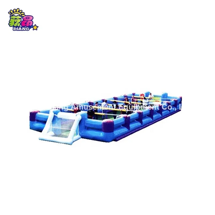 Factory high quality football fixed games foosball soccer table inflatables