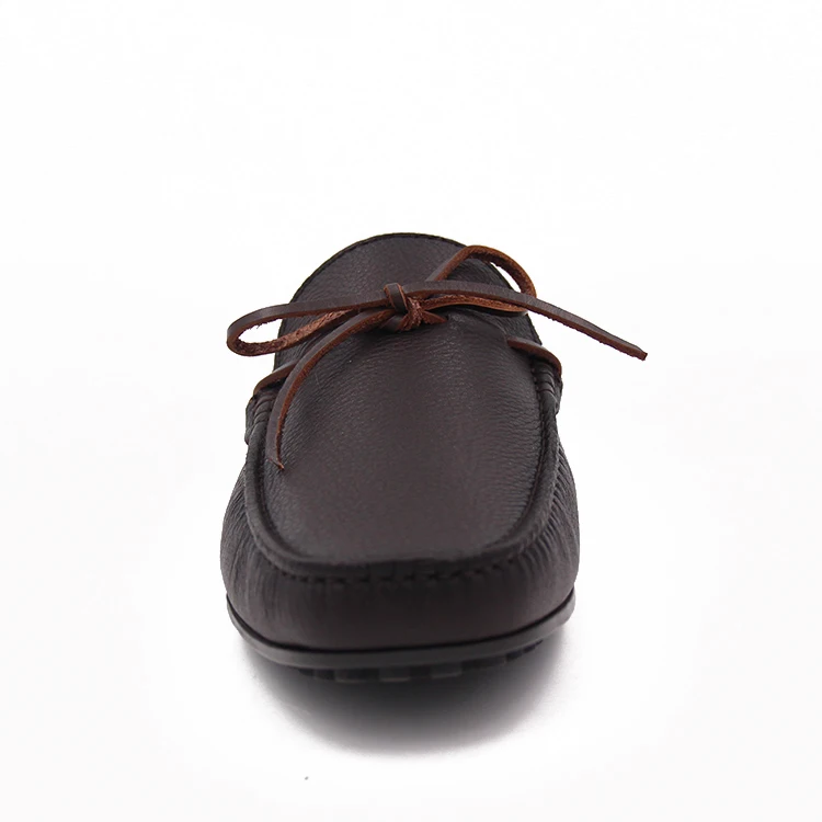 Leather Men Shoes Formal Casual Mens Loafers Moccasins Soft Breathable Slip on Boat Shoes Plus Size 39-48