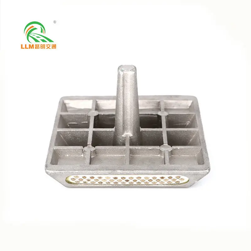 Hot Sell Road Stud with 43-Bead Reflector Two Ways Factory Price Cat Eye Road Stud Reflectors With Leg