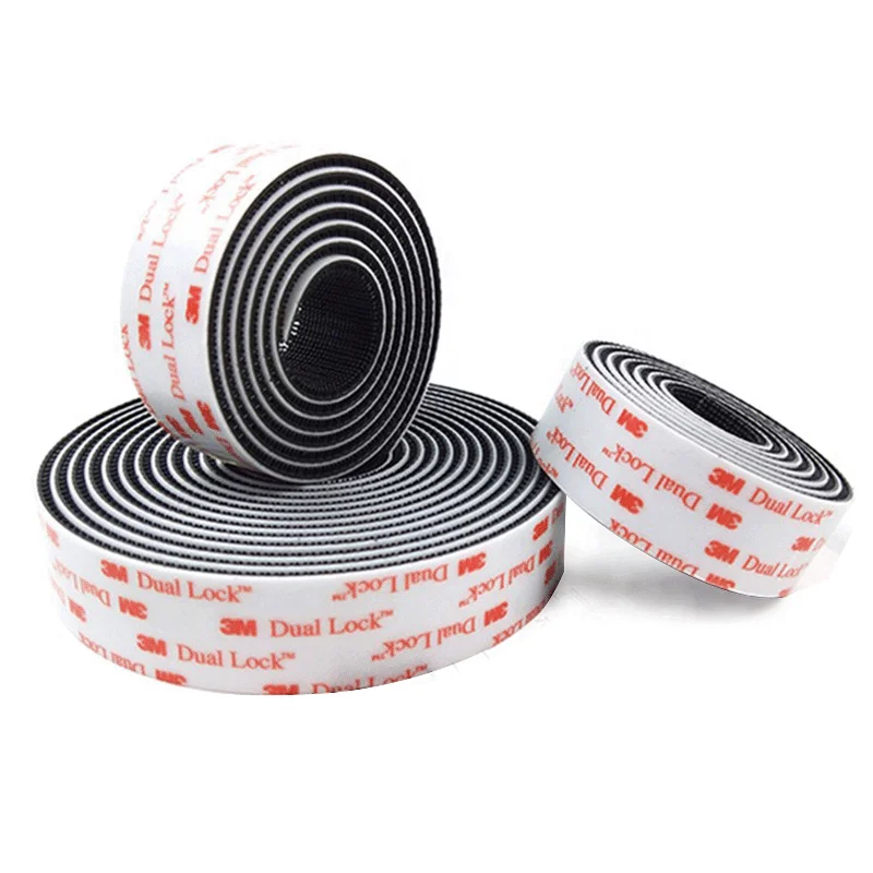 Double Lock Reusable Fastener SJ3550 (Type 250) Single Side Self-Adhesive Tape