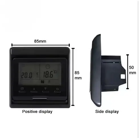 white/black E51.716 thermostat for floor heating temperature controller WIFI THERMOSTAT