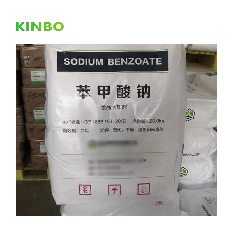 kinbo Sodium Benzoate Bulk Sale Food Additive Acheter E211 Sodium Benzoate De Conservatio/ Benzoate De Sodium