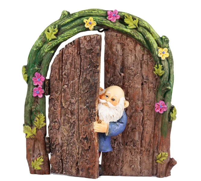 Customized Miniature Fairy Garden Gnome in Collectible home decorating resin goose for sale fairy door ornament