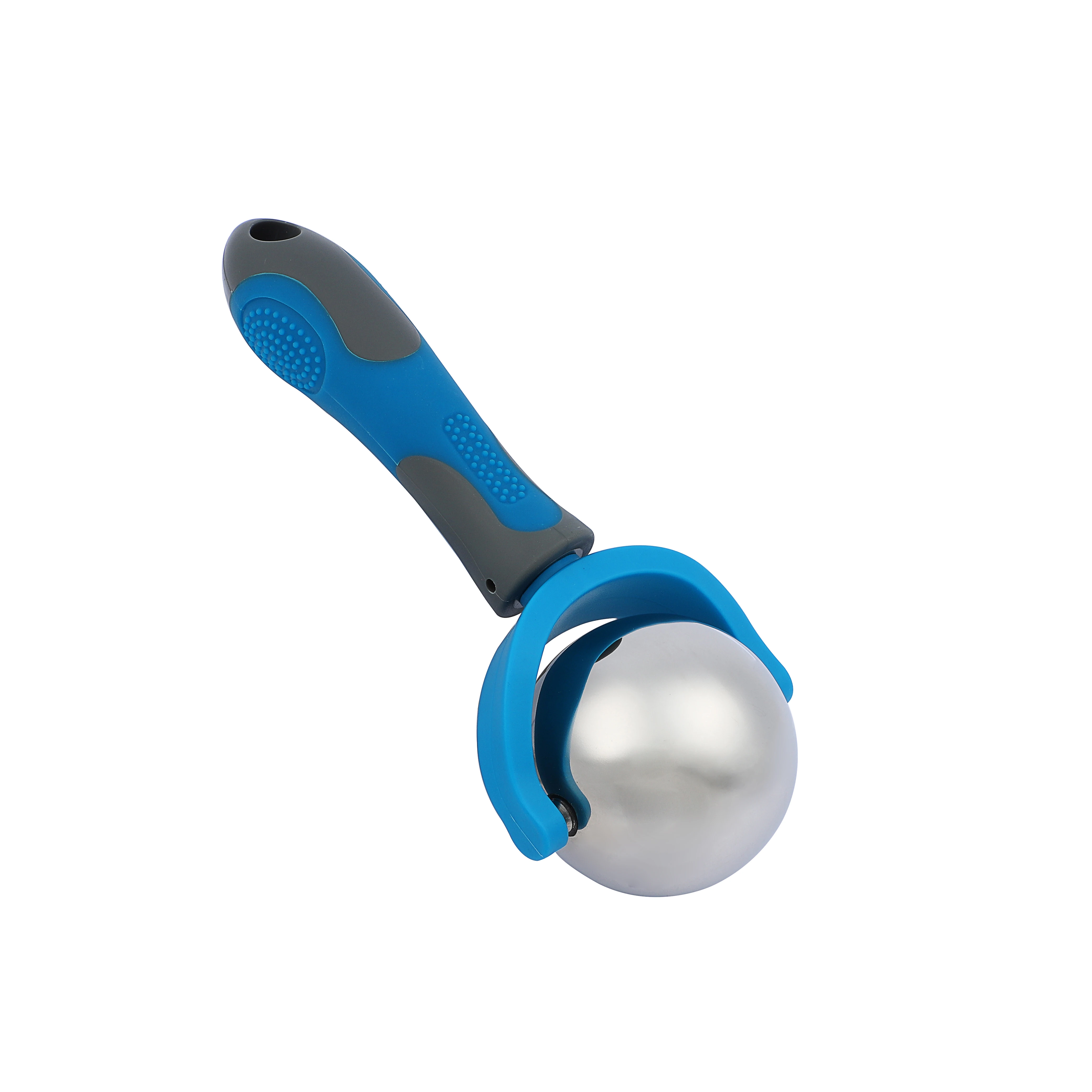 Blue Cold Massage Roller Ball  Cold Therapy  Ice Roller Ball with Handle  cryo Stick for Relieve Muscle Pain