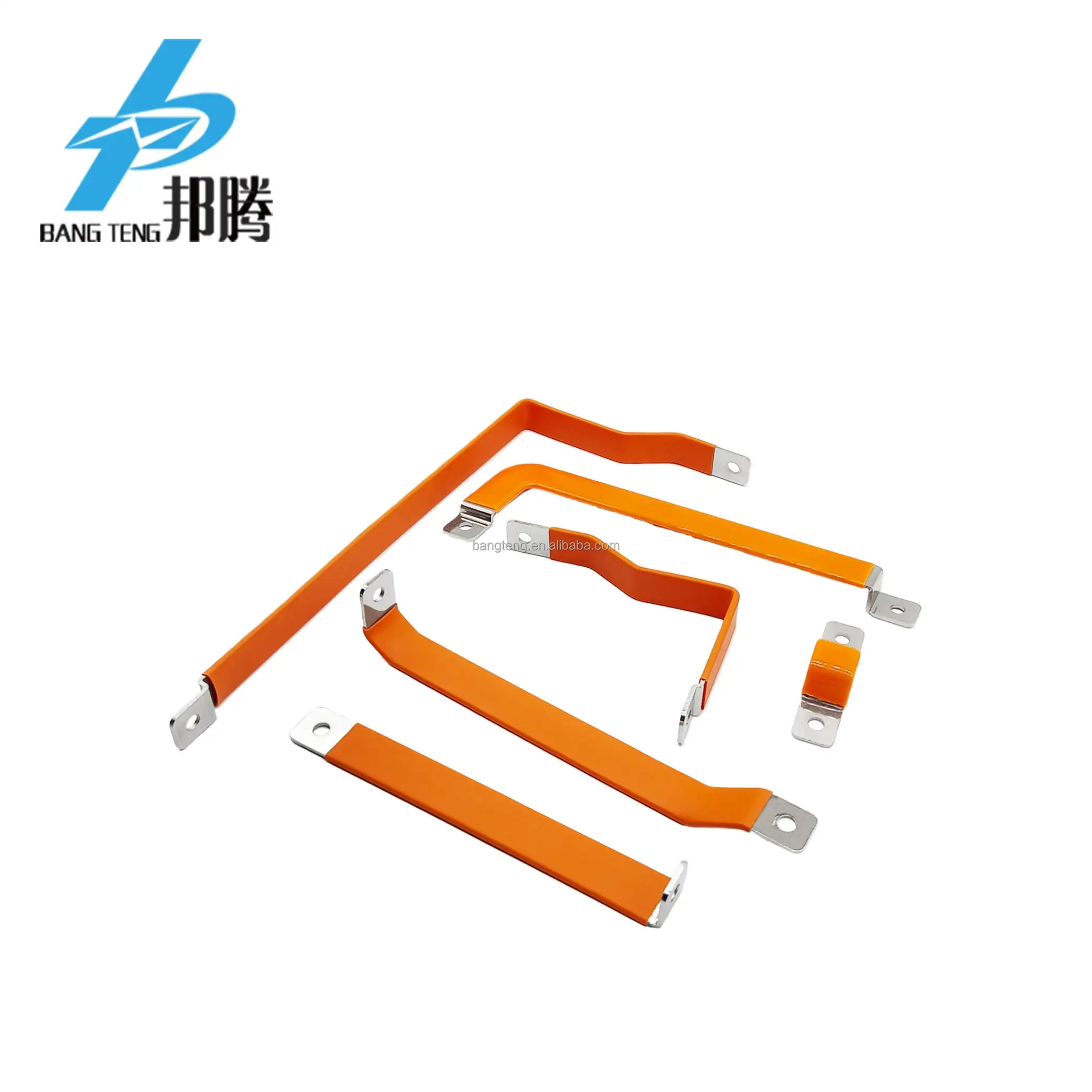 Insulated Custom 250a/300a/400a/600a tinned flexible copper busbar for Battery lifepo4