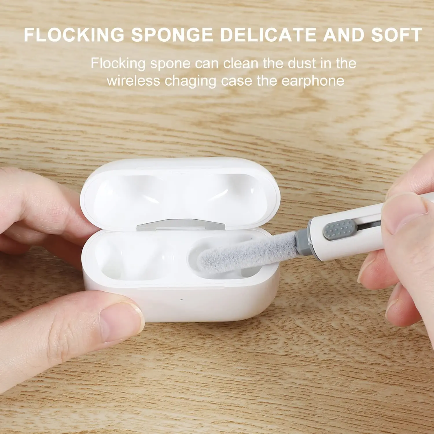 2022 New Arrival Blue Tooth Earbuds Cleaner Pen Earphones Cleaner Suit for airpods Keyboard Wireless Earphones Cleaner Pen Kit