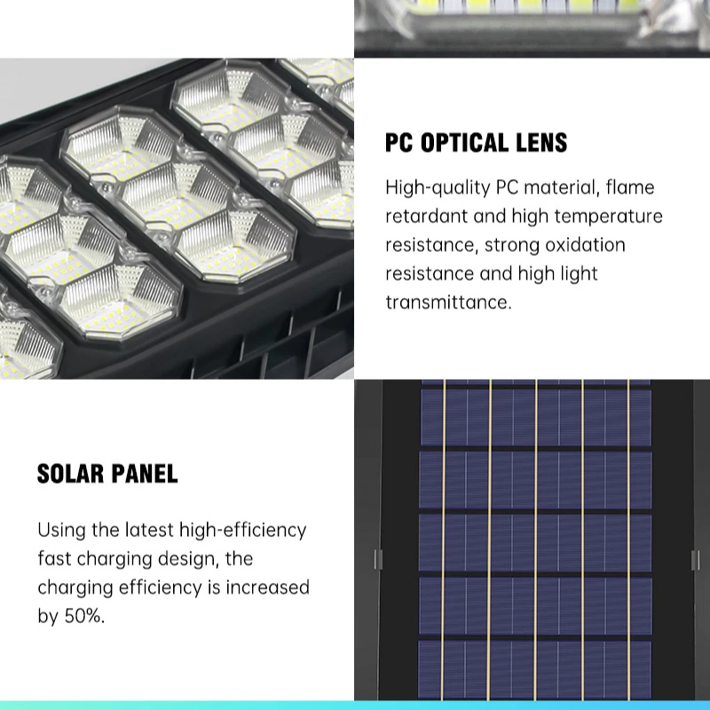 Solarlight 100 150 200 300 400 watts smart sensor decorative LED solar highway street light 80w 60w 30w custom