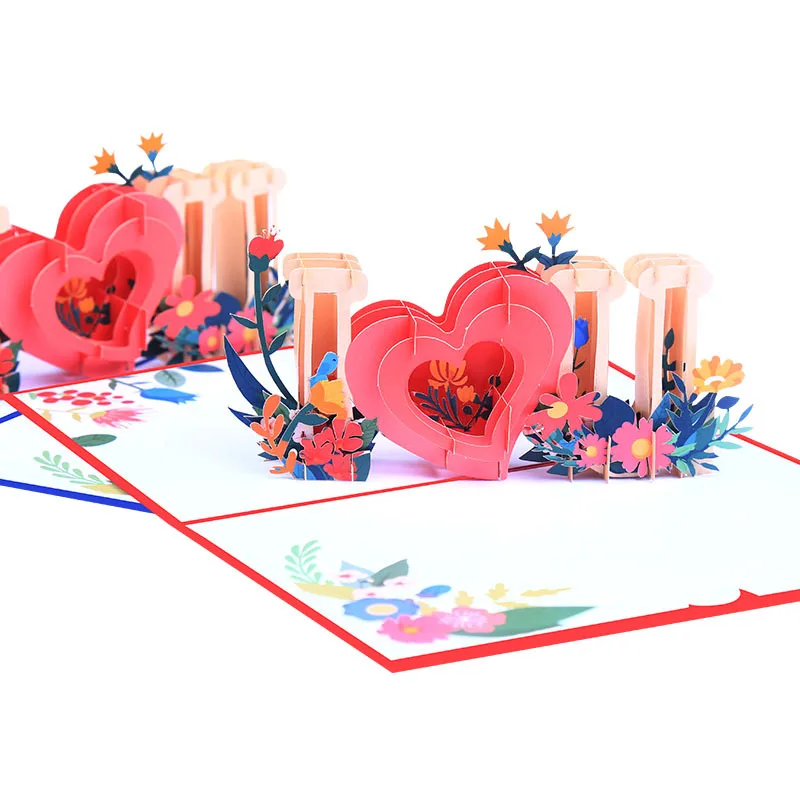 Ychon 3D Invitations with Envelopes Watercolor Cards for Your Wedding Bridal Shower weeding card wedding invitation box