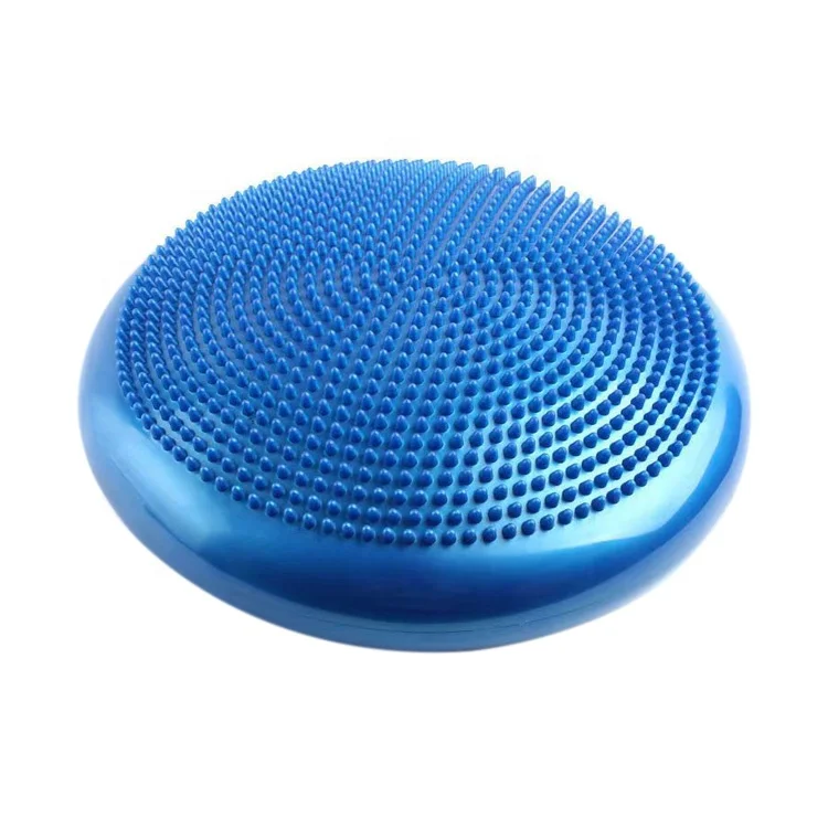 Fitness Inflatable Stability Balance Cushion Ball with Pump Training Equipment