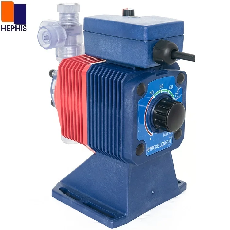 HEPHIS 2.28-24L/hr@10-2Bar AC100-240V Solenoid Electromagnetic Diaphragms  Metering Pumps Chemical Dosing Pump