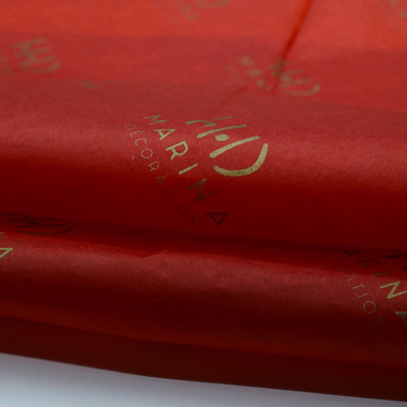 Custom Printed Logo Eco-friendly Gift Wrapping Paper Clothing Tissue Paper