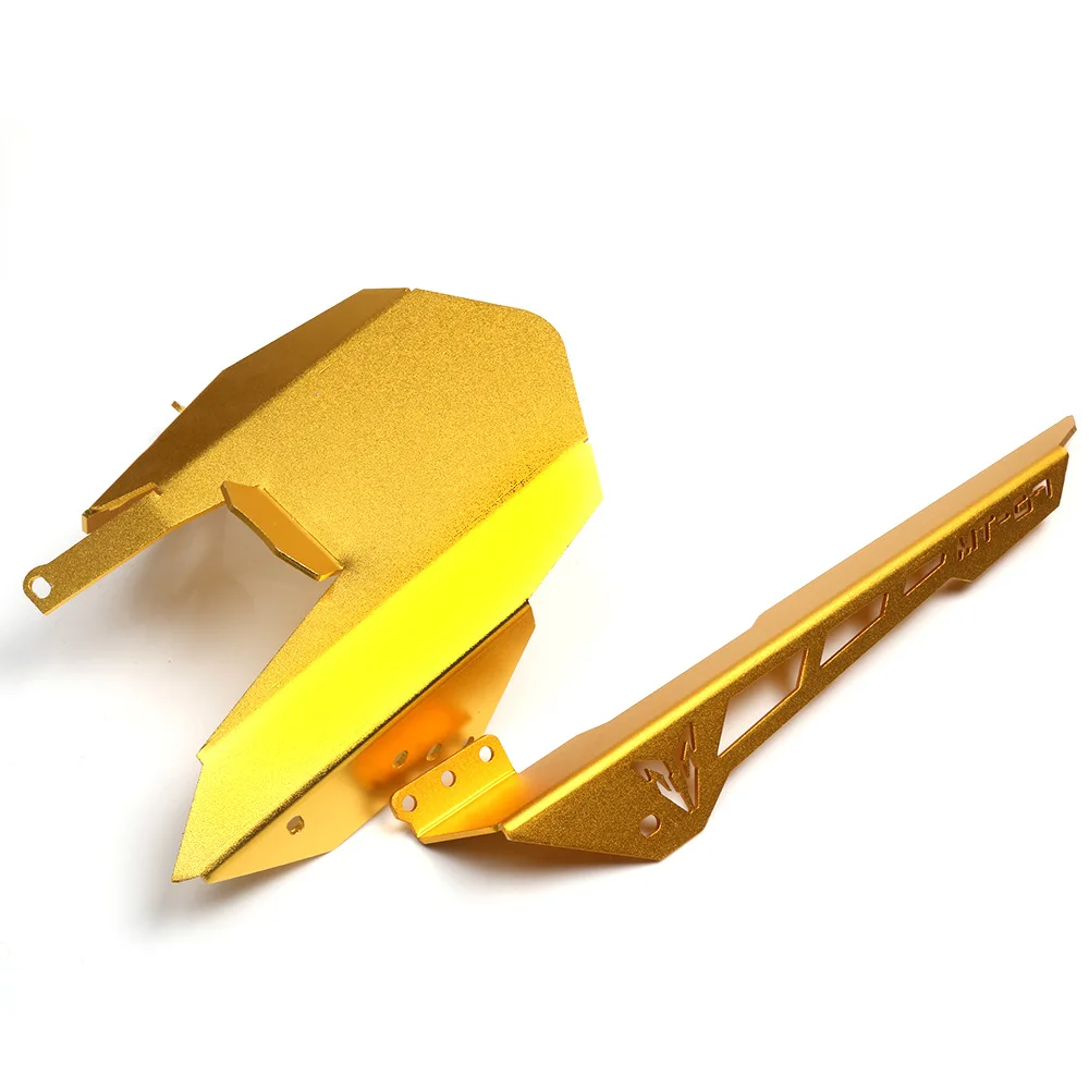 5 Color MT07 Motorcycle Rear Fender Mudguard with Chain Box Case Cover CNC Aluminum Bracket Mudguards for Yamaha MT07