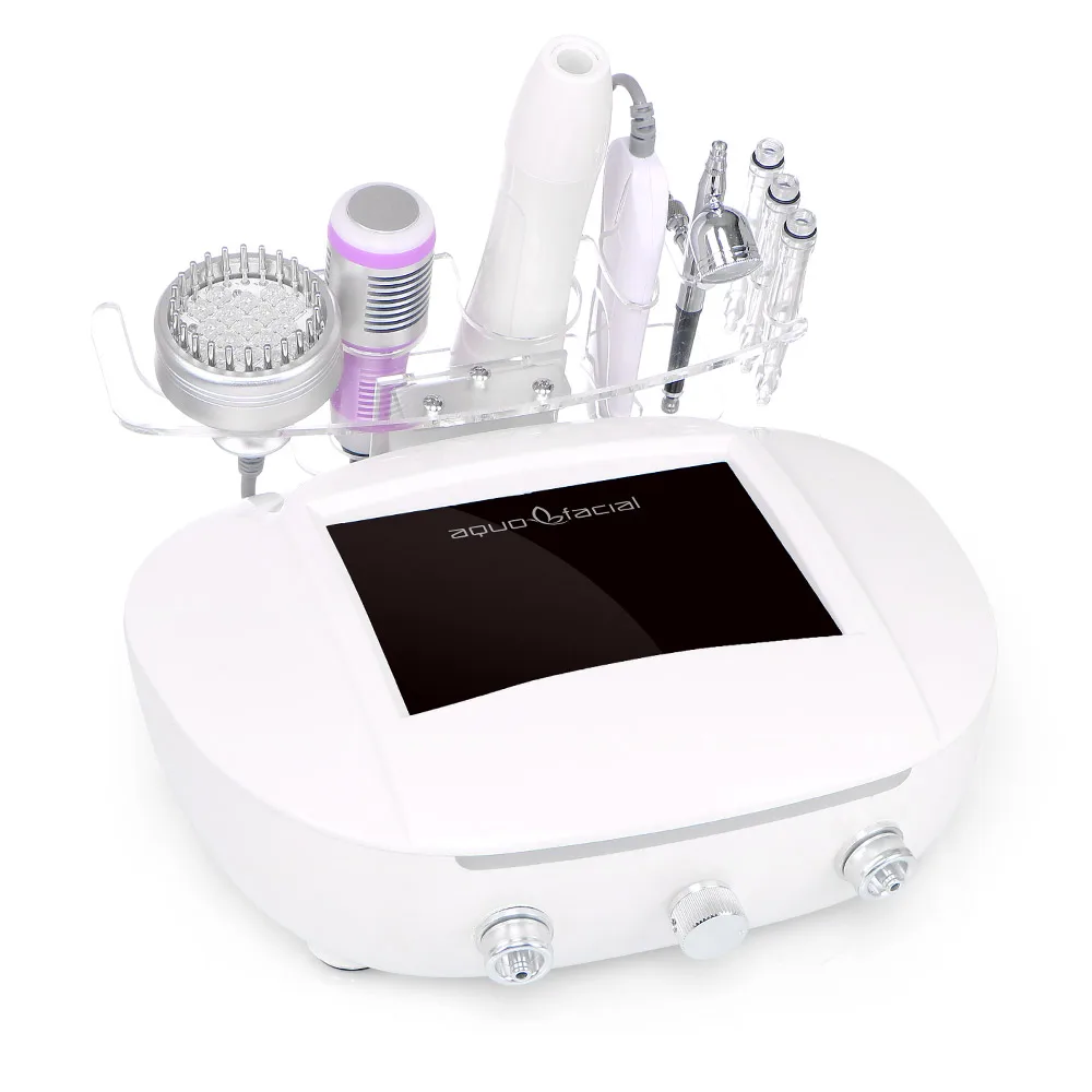 Spa Salon Use 6 In 1 Neck Face Lifting   Face Oxygen Jet Peel facial care  Device