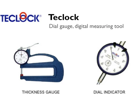 With high precision parts measure manufacturers gauge dial face