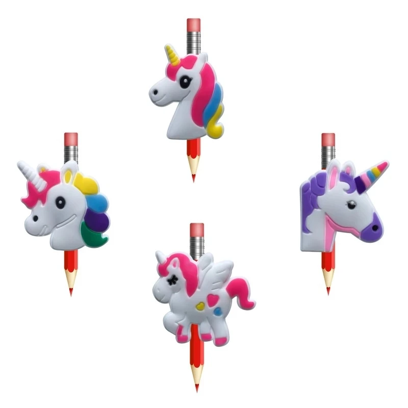 Wholesale Custom design capsule promotional gifts soft PVC kids pen topper, animal pencil topper