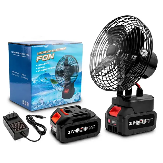 Cordless Adjustable speed air cooler fan portable fans mini usb rechargeable ventilateur chargeable customized fans