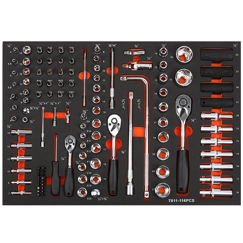 New 369pcs Garage Tools Cabinet Trolley Cart germany Tools With Trolley Cabinet For Auto Repair