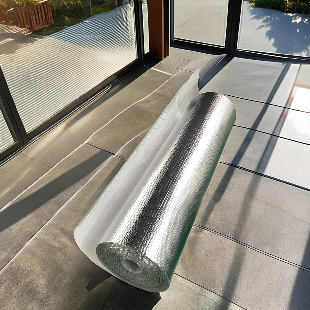 Industrial Modern Design Aluminum Foil Thermal Insulation Bubble Heat Shield Material LDPE Composite for Warehouses