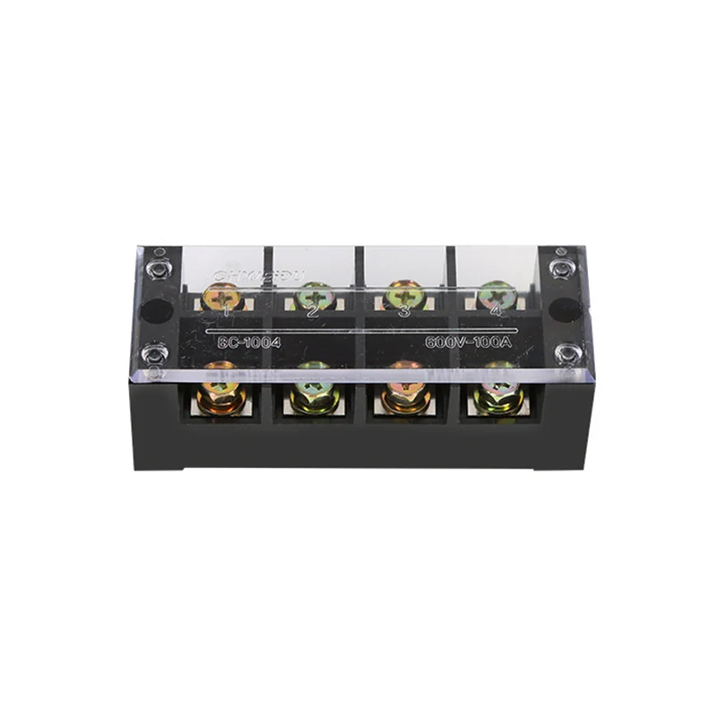 Factory direct supply flame-retardant terminal block TBC-1004 fixed high-current terminal connector