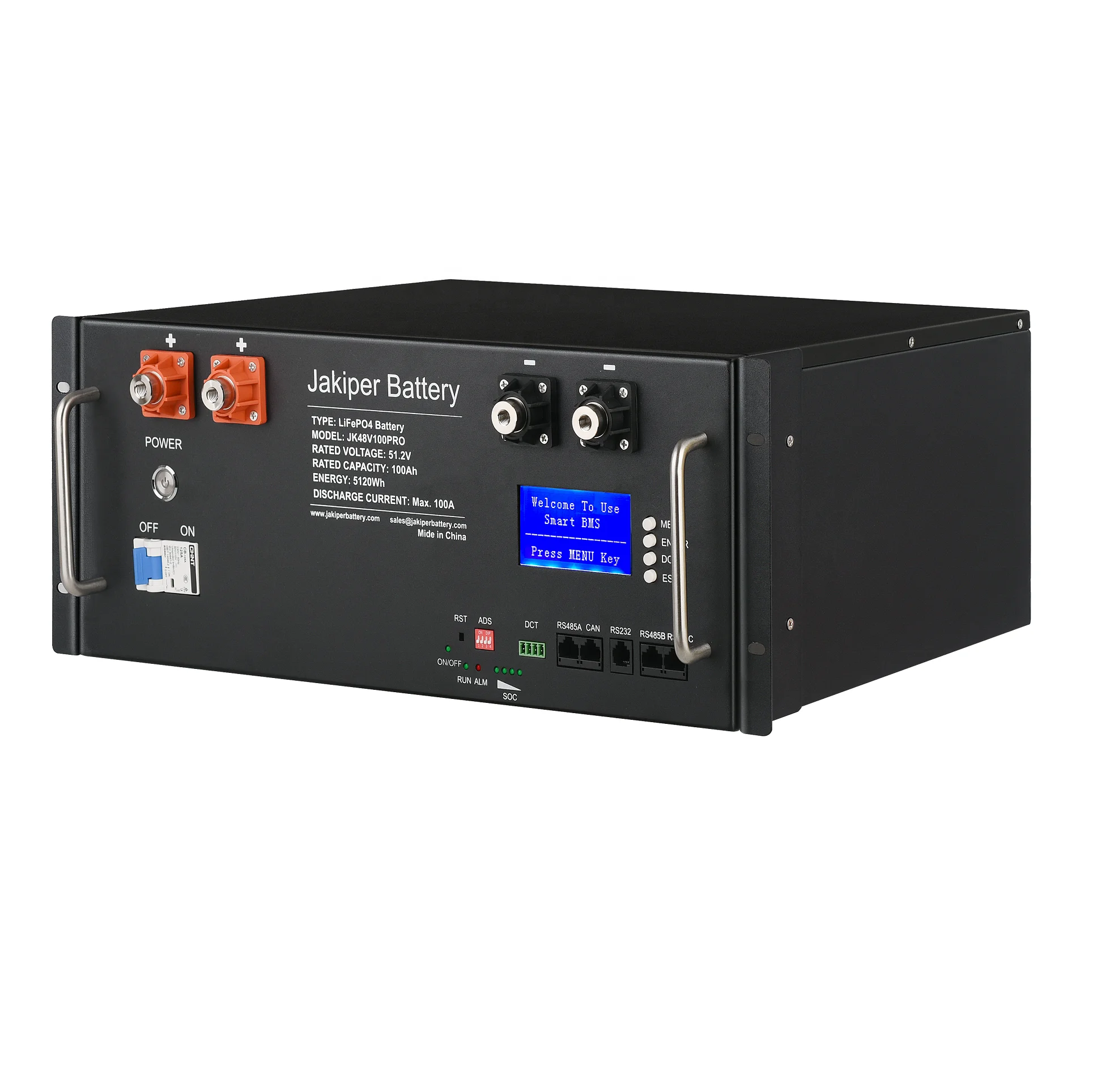 [ lithium ] ORIENT POWER JK48V100PRO Jakiper Server Rack LiFePO4 Inverter Battery 5Kwh 51.2V 48V 100Ah eg4 battery 48v