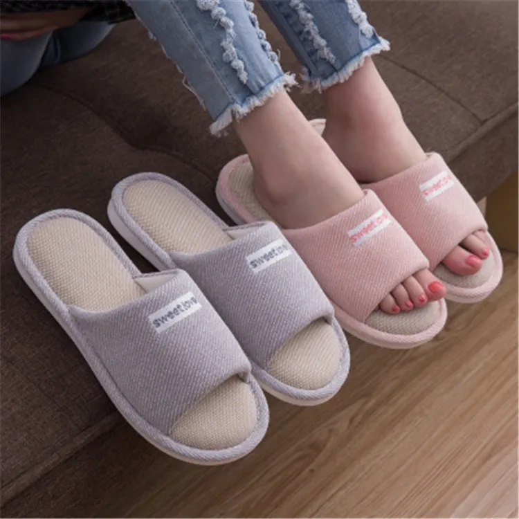
China Wholesale High Quality Fashion Home Open toes Slippers Slides For Women And Girls 