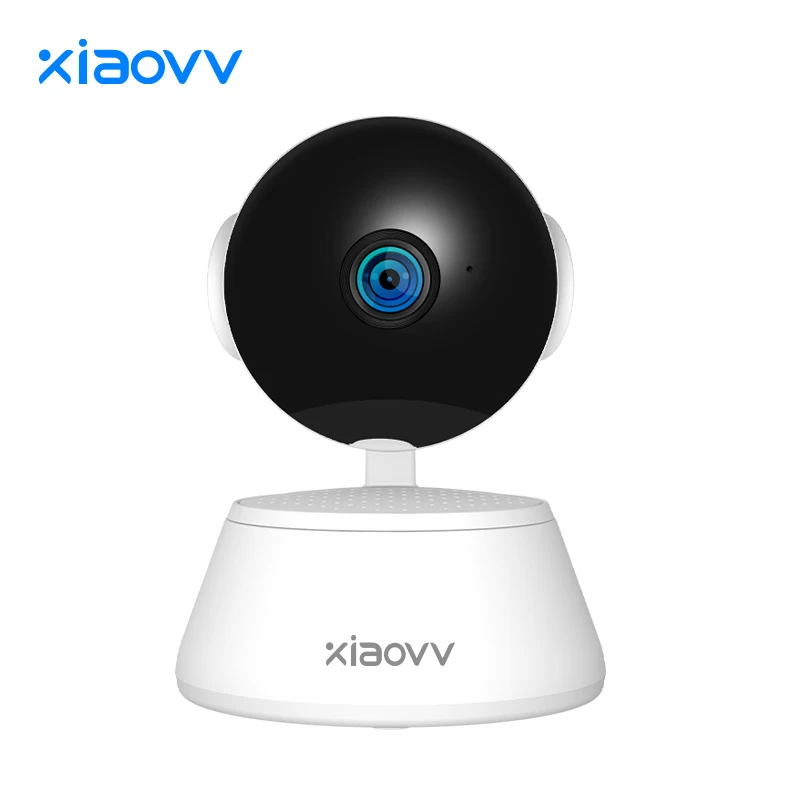 Xiaovv Q6 2.4g Wifi 1080p 200w Hd Camera 360 Auto Tracking Night Vision Cloud Storage Ptz IP Security Smart Surveillance Camera