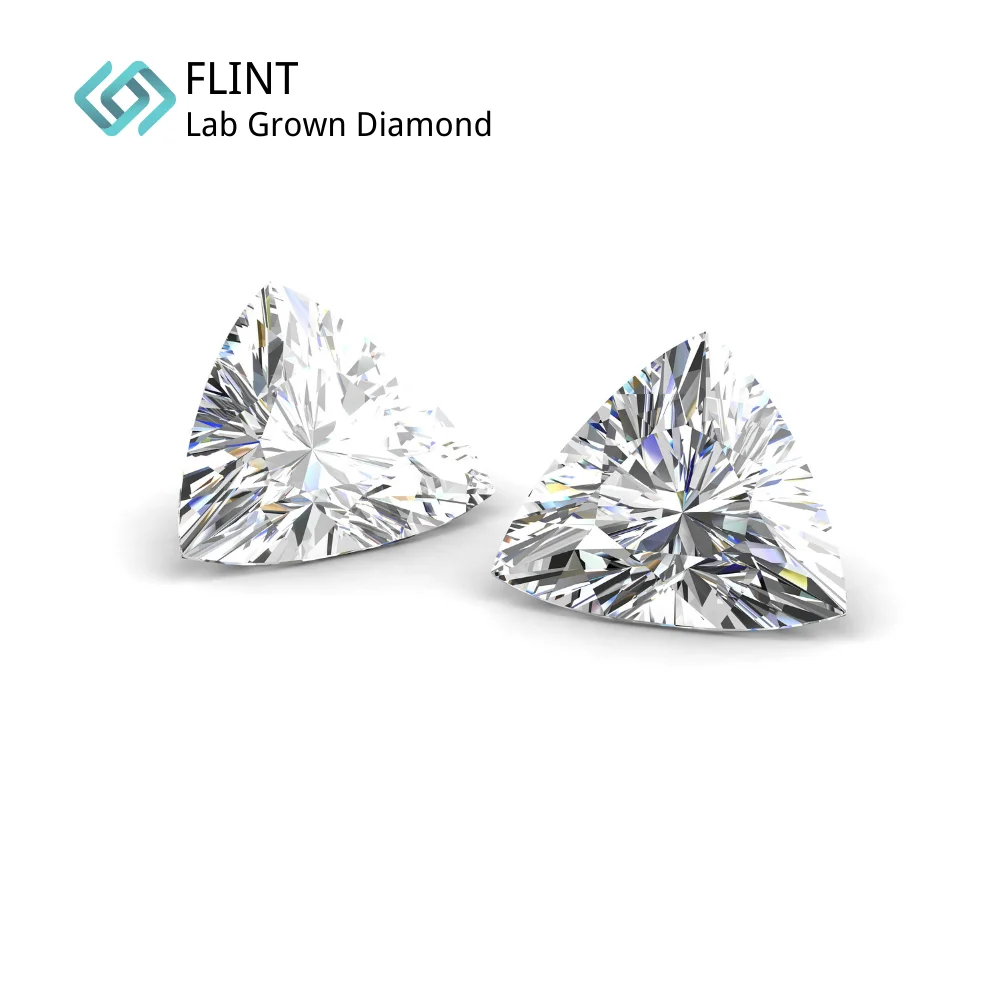 FLINT Wholesale Sale D/E/F Color 1 Carat to 2 Carat CVD and Hpht Lab Grown Diamonds Price Per Carat