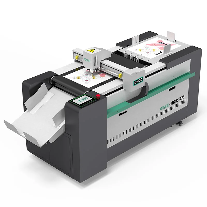 AOL-0604pas business card printer and cutter machine cut business card sticker small digital plotter