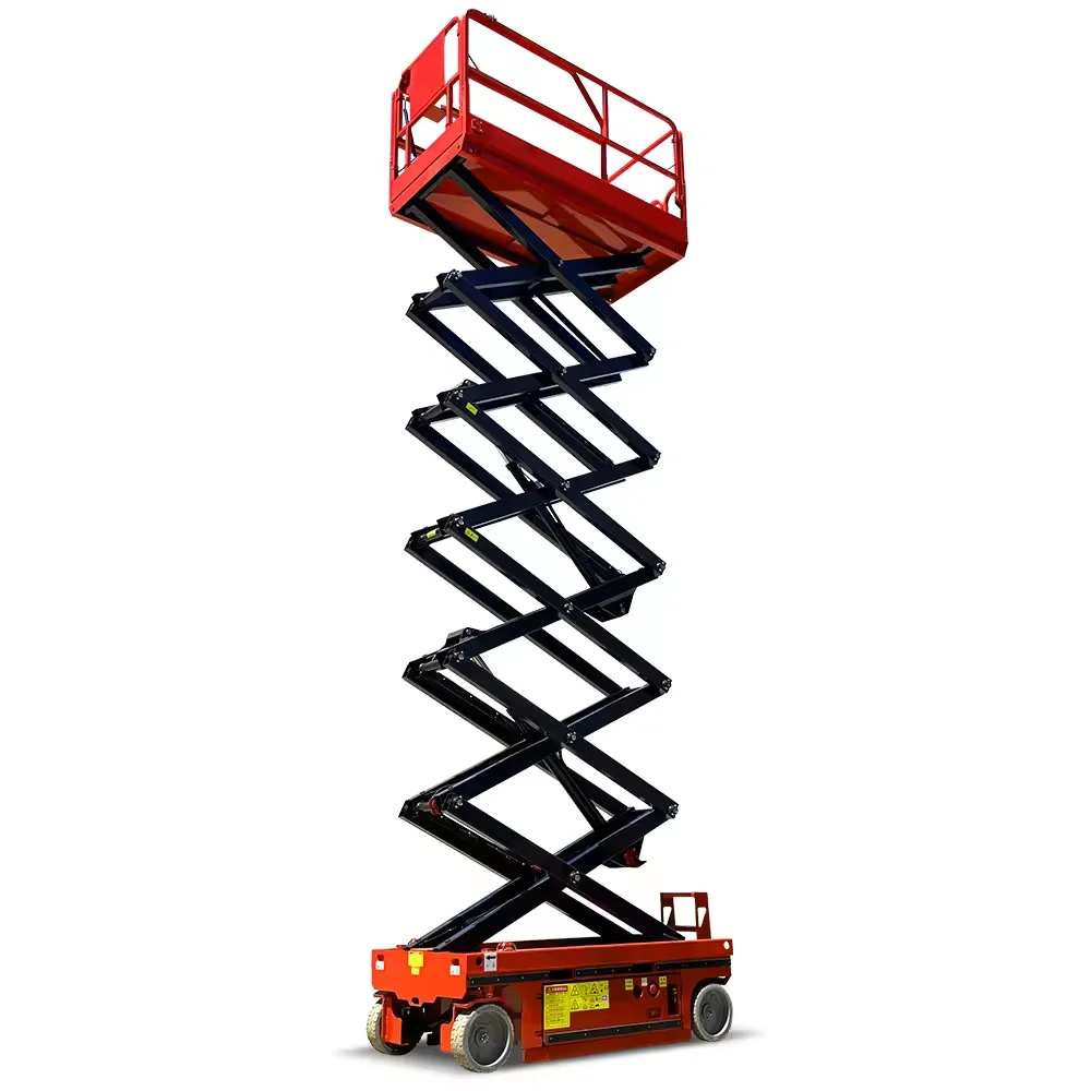 4-18m adjustable work platform portable Aerial Work Platform Lift Table Scissor Lift Trolley Hydraulic