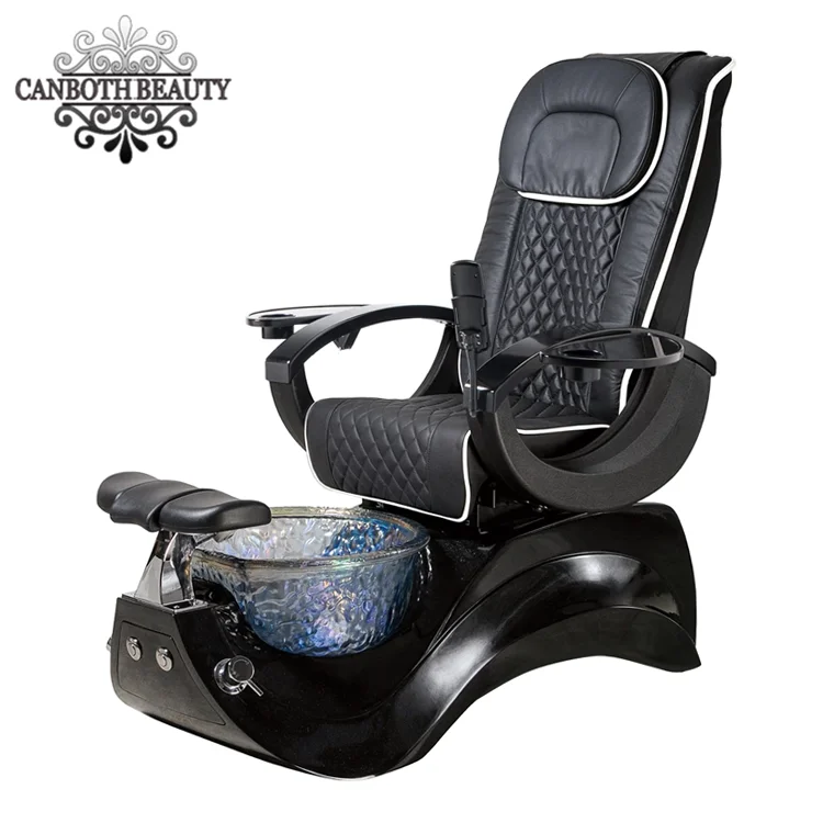 Luxury massage pedicure chair no plumbing for spa salon CB-P889