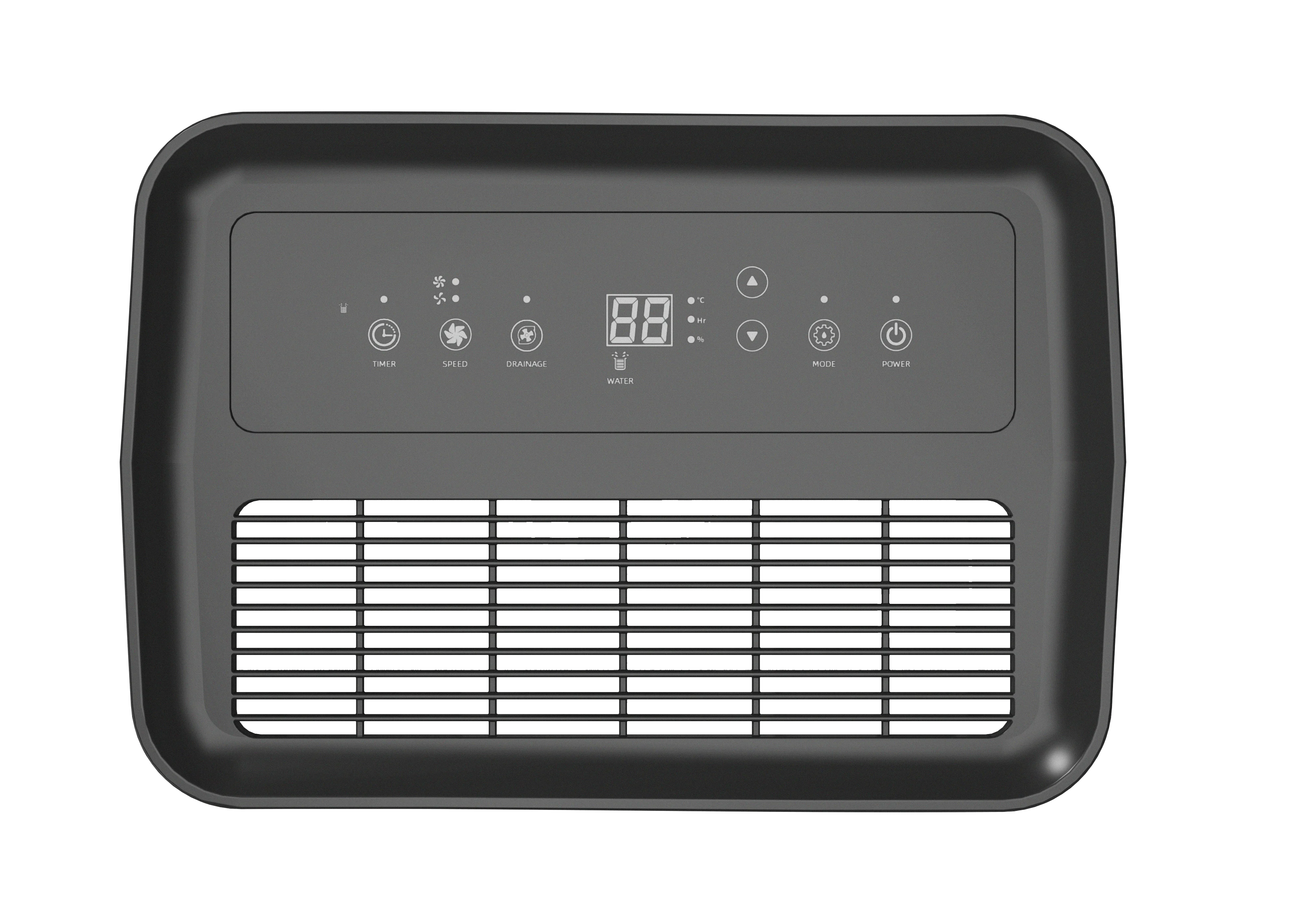Portable air Purifying Home Dehumidifier 40L with 5L Big Water tank for Room Hotel Office