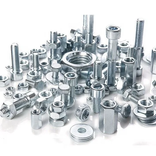 Best Quality din 933 307a great 4.8 carbon steel hex bolt and nut