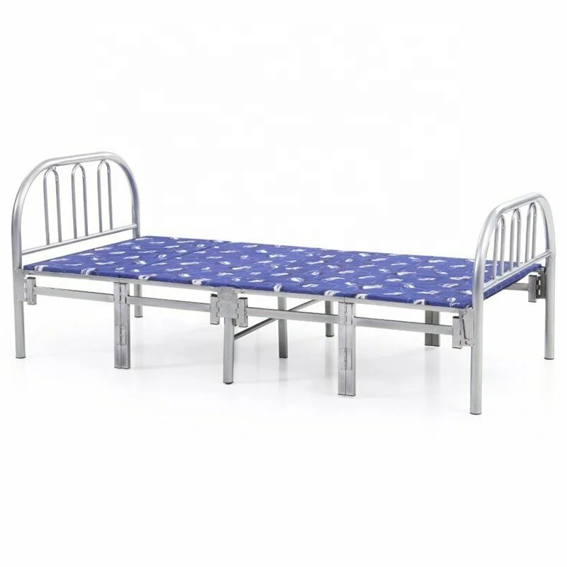 Modern cheap single metal folding bed